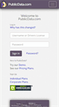 Mobile Screenshot of demosrch.publicdata.com